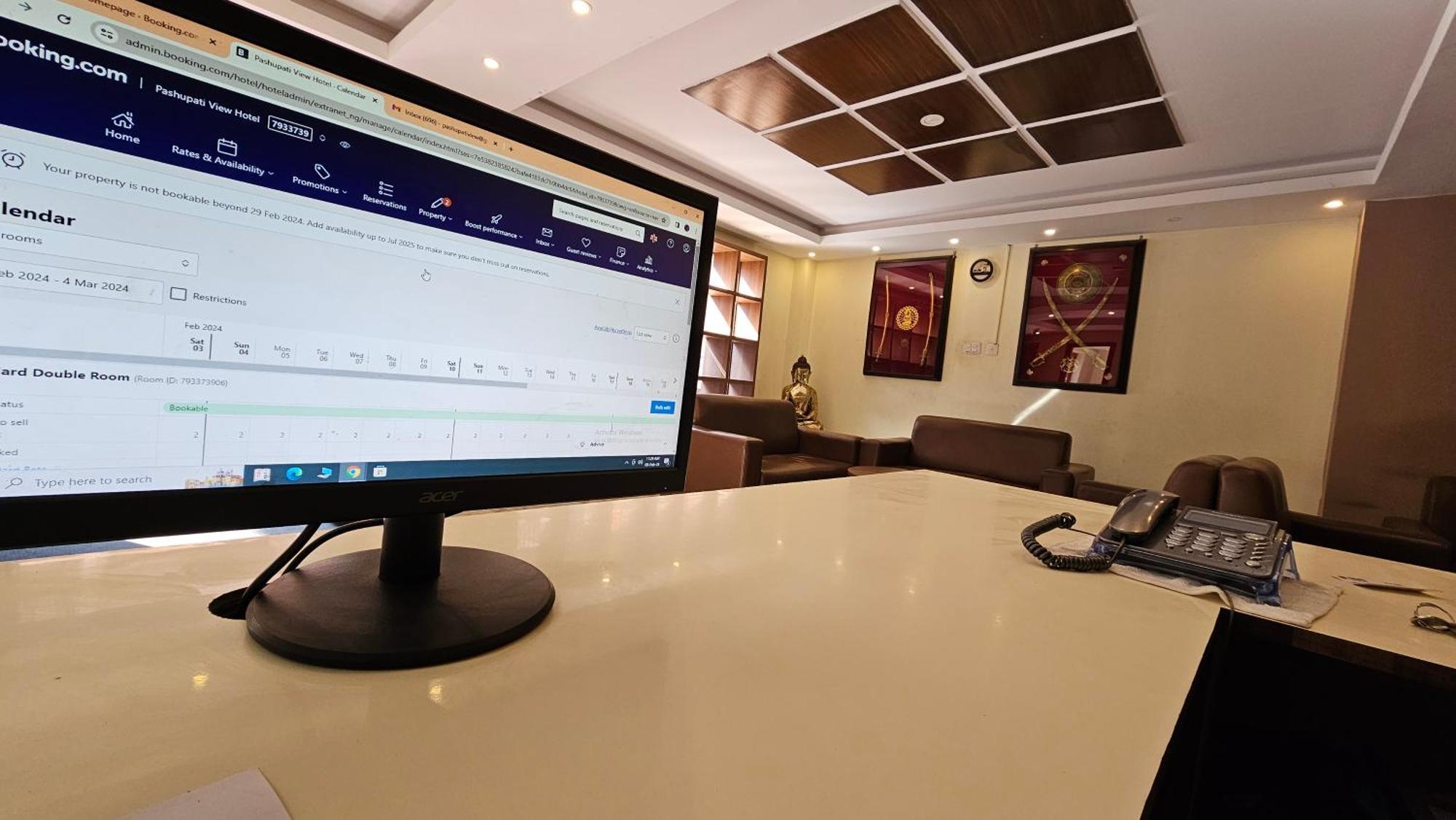 Pashupati View Hotel 加德满都 外观 照片